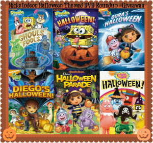 Nickelodeon Halloween Themed DVD Roundup #Giveaway