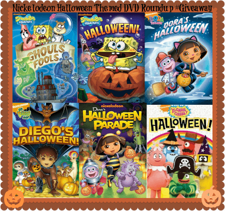 Nickelodeon Halloween Themed DVD Roundup #Giveaway