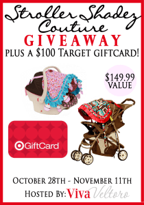 Stroller Shadez Couture, PLUS $100 Target gift card giveaway!