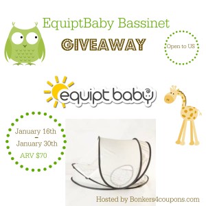 EquiptBaby Bassinet Giveaway