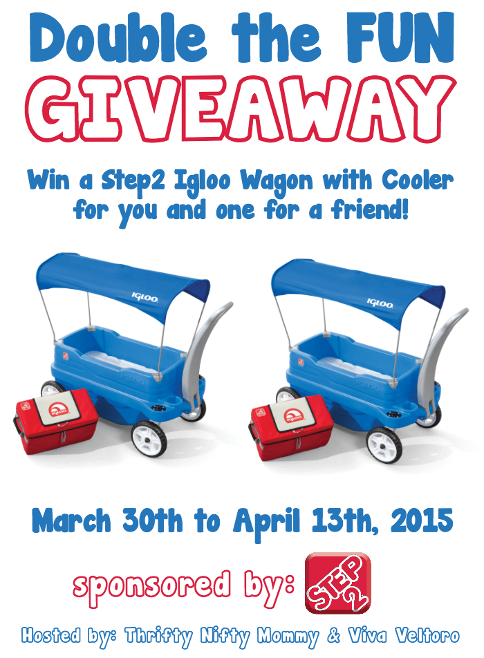 Step2 Igloo Wagon with Cooler Giveaway