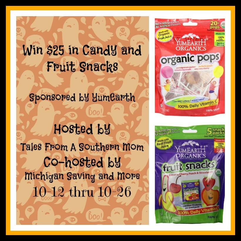 YumEarth Halloween Candy Giveaway {Ends 10/26}