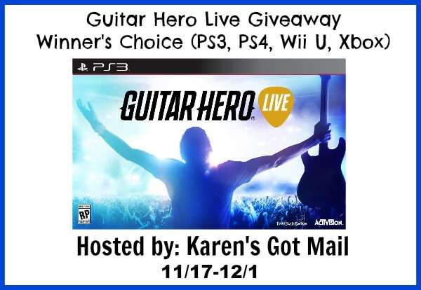 Guitar Hero Live Giveaway