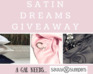 Savvy Sleepers Satin Dreams Giveaway: 2 Winners