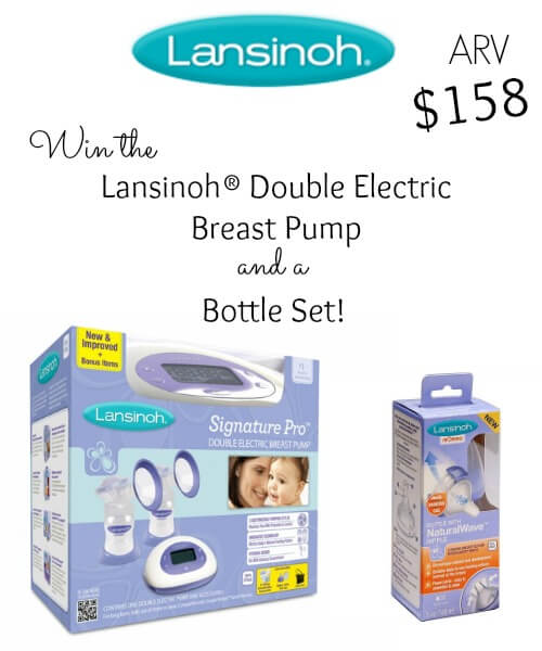 Lansinoh's Pump Store Feed System & Bottle Set Giveaway {ARV $158}