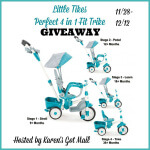 Little Tikes Perfect 4 in 1 Fit Trike Giveaway,