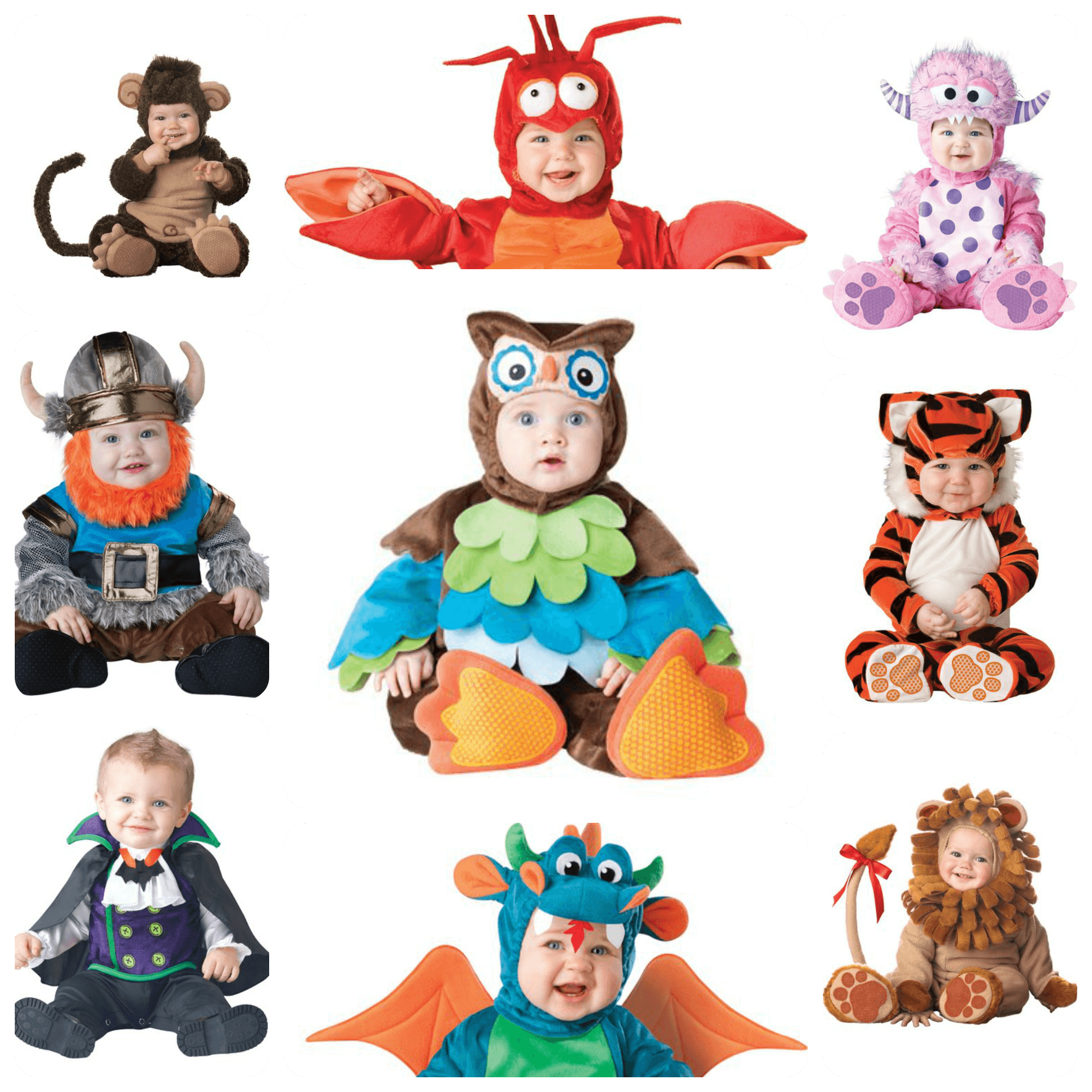 Infant and Toddler Halloween Costumes