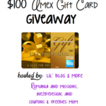 $100 AMEX Gift Card #Giveaway