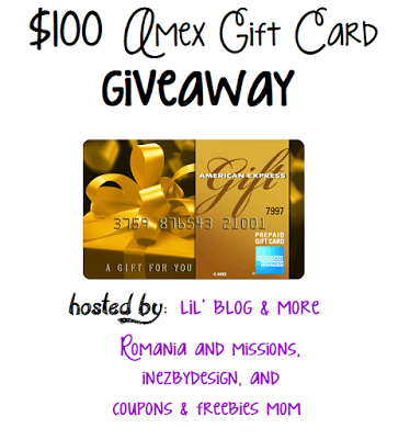 $100 AMEX Gift Card #Giveaway