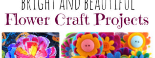 23 Bright and Beautiful DIY Flower Craft Projects