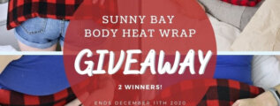 Buffalo Plaid Body Heat Wrap Giveaway (2 Winners