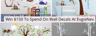 $150 Credit To EvgieNev Wall Decals #Giveaway